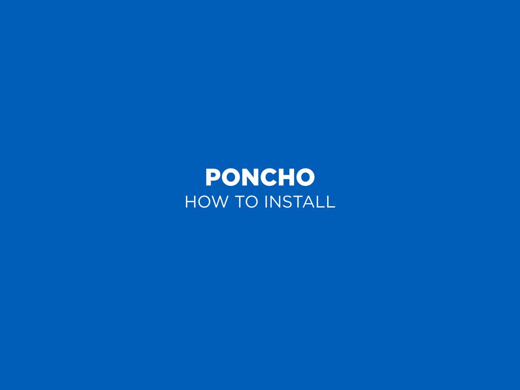 Ponchos